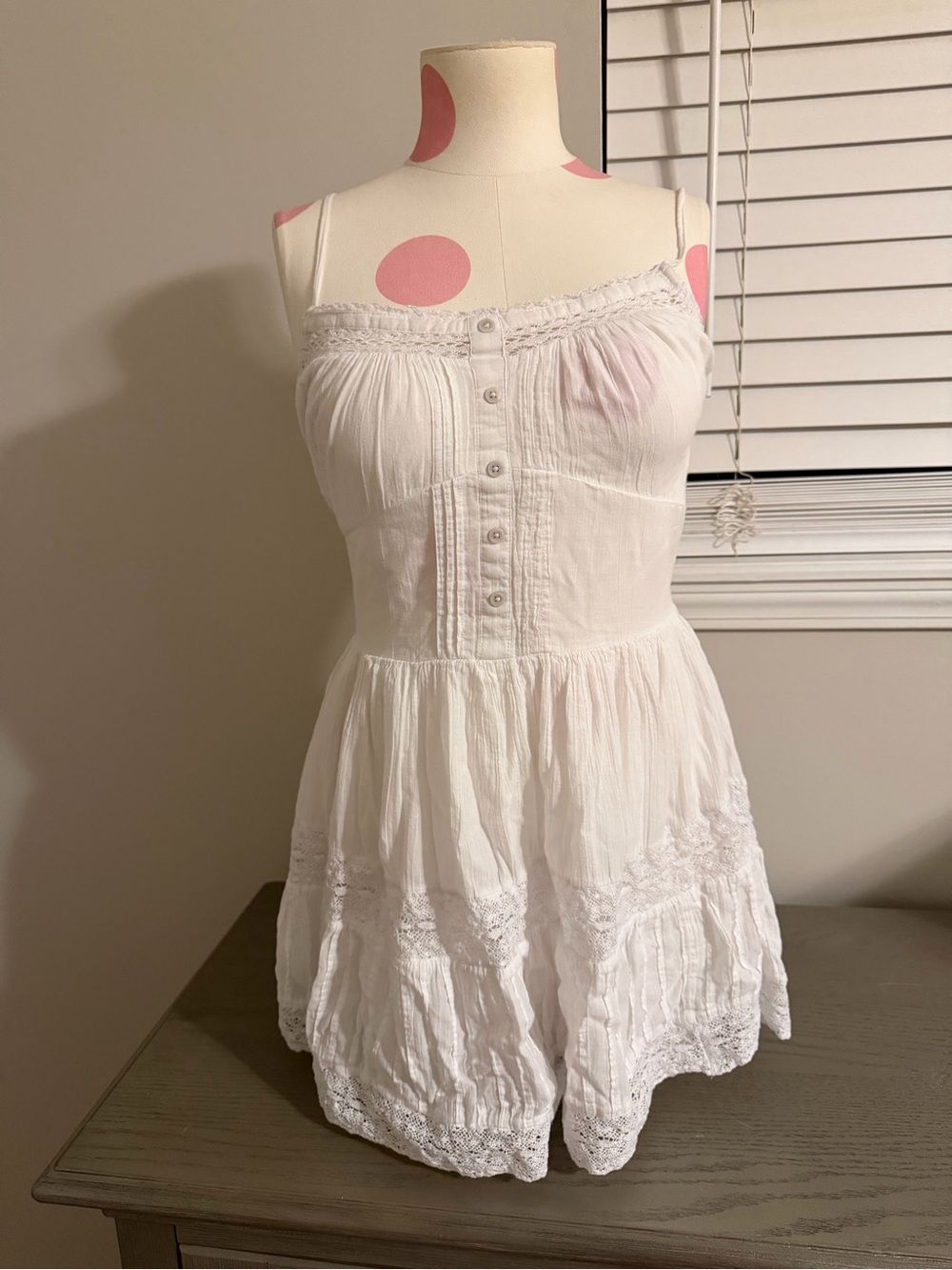 Aerie white sundress S